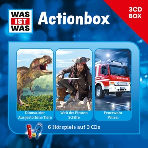 WAS IST WAS 3- CD Hörspielbox Vol.1- Actionbox