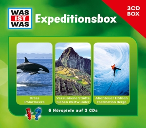 WAS IST WAS 3- CD Hörspielbox Vol.2- Expeditionsbox