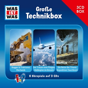 3- CD Hörspielbox Vol. 13 - Große Technik