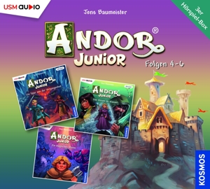 Andor Junior Hörbox Folge 4-6 (3 Audio - CDs)