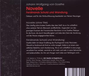 Novelle / Ferdinands Schuld Und Wandlung